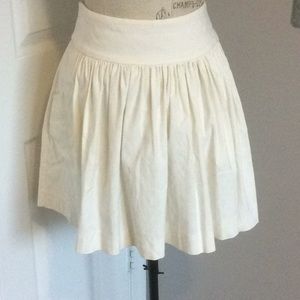 🦋cream mini skirt🦋